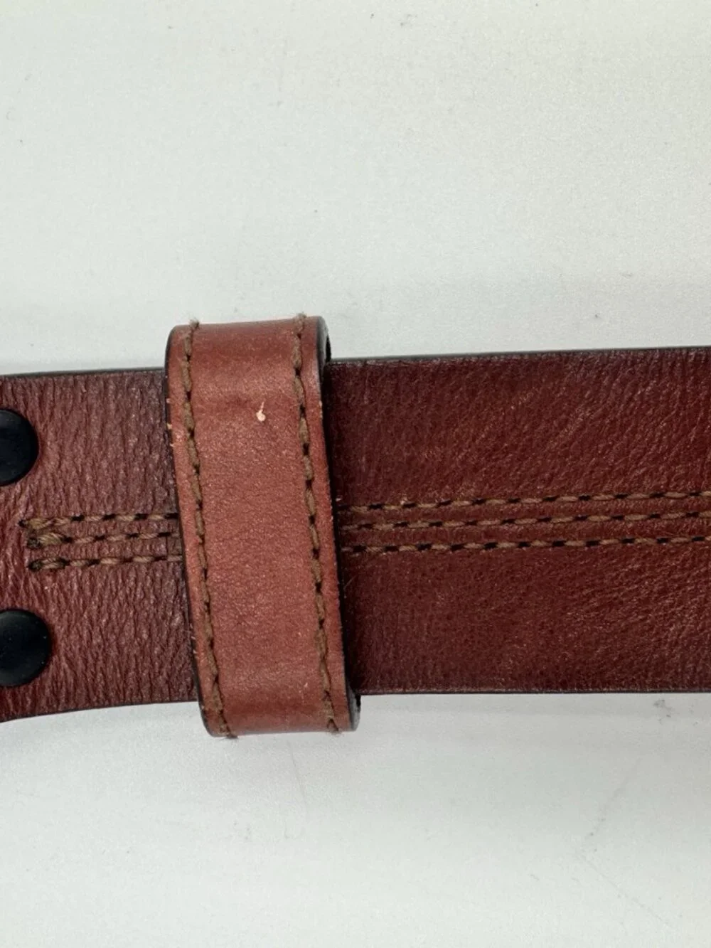Carhartt Leather Work Belt Brown Size 38